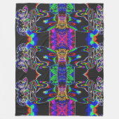 Neon moth fleece deken (Voorkant)