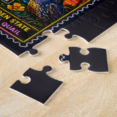 Neon Mother Road Statenkaart Legpuzzel (Zijkant)