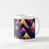 Neon Mountains Mok (Voorkant rechts)