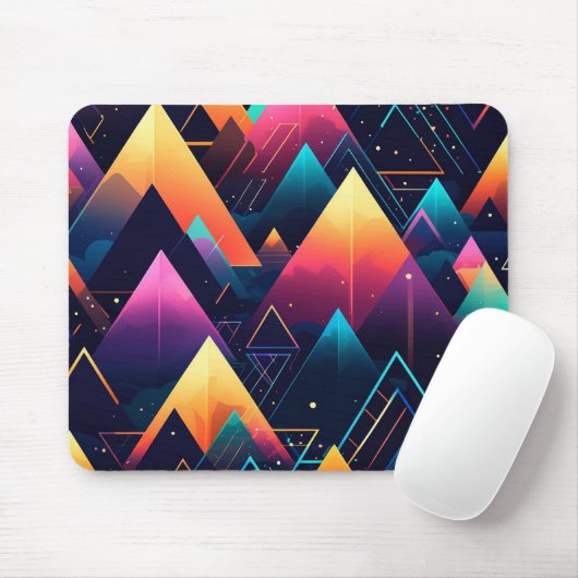 Neon Mountains Muismat (Met muis)