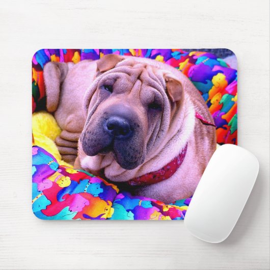 Neon Mousepad Muismat (Met muis)