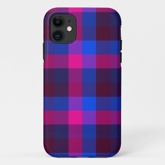 Neon mozaïek fusie Case-Mate iPhone case (Achterkant)