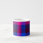 Neon mozaïek fusie espresso kop (Voorkant)