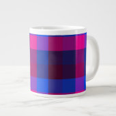 Neon mozaïek fusie grote koffiekop (Voorkant rechts)