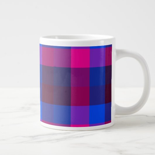 Neon mozaïek fusie grote koffiekop (Rechts)