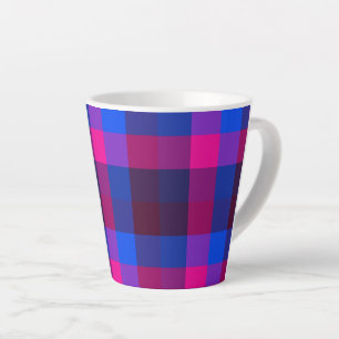 Neon mozaïek fusie latte mok