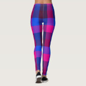 Neon mozaïek fusie leggings (Achterkant)