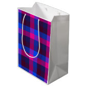 Neon mozaïek fusie medium cadeauzakje (Achterkant Gekanteld)