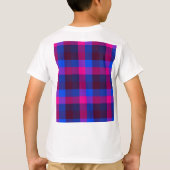 Neon mozaïek fusie t-shirt (Achterkant)