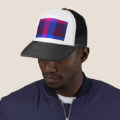 Neon mozaïek fusie trucker pet (In situ)