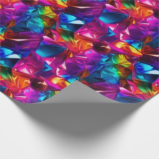 Neon Mozaïek Magic Cadeaupapier (Hoek)