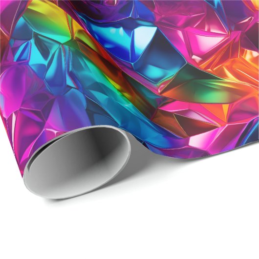 Neon Mozaïek Magic Cadeaupapier (Rol Hoek)