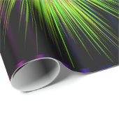 Neon Multi Color Starburst Paint Spletters Large Cadeaupapier (Rol Hoek)