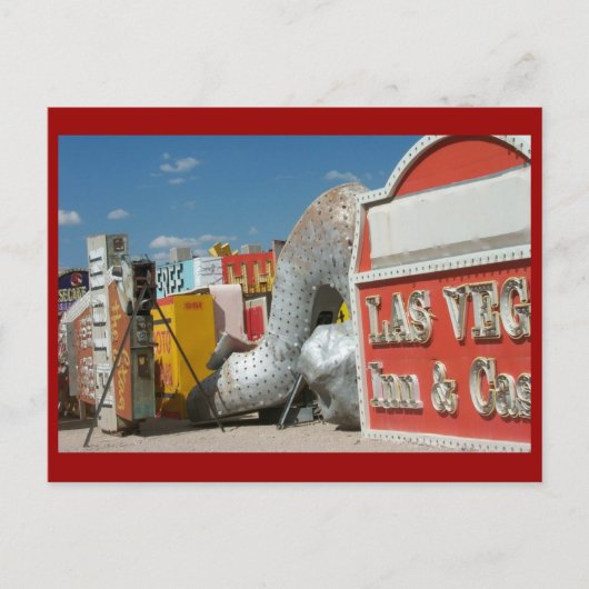 Neon Museum, Las Vegas, Nevada, Verenigde Staten Briefkaart (Voorkant)