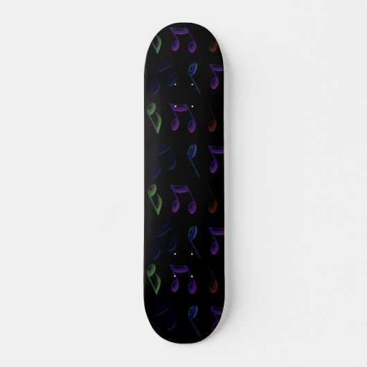 Neon Music Skateboard (Voorkant)