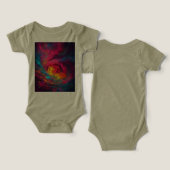 Neon Mystical Swirls Splattered Bellat + Canva Inf (Ontwerp Voorkant & Achterkant)