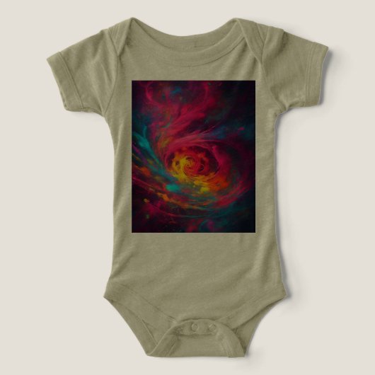 Neon Mystical Swirls Splattered Bellat + Canva Inf (Design voorkant)