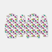 Neon Nail Pools patroon Bedankdoosjes (Uitgevouwen)