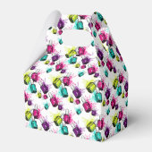 Neon Nail Pools patroon Bedankdoosjes (Voorkant Zijde)