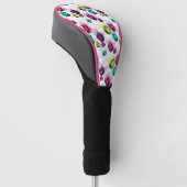 Neon Nail Pools patroonpatroon Golfheadcover (Schuin)