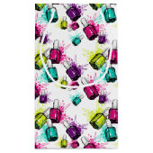 Neon Nail Pools patroonpatroon Klein Cadeauzakje (Achterkant)