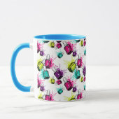 Neon Nail Pools patroonpatroon Mok (Links)