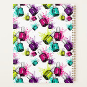 Neon Nail Pools patroonpatroon Planner (Achterkant)