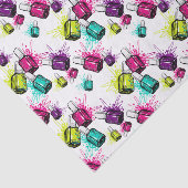 Neon Nail Pools patroonpatroon Tissuepapier (Detail)