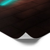 Neon Nails-bord Poster (Hoek)