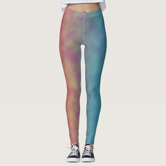 Neon Naschijnsel Leggings (Voorkant)
