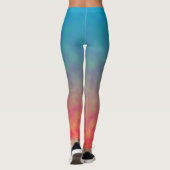 Neon Naschijnsel Leggings (Achterkant)
