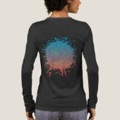 Neon Naschijnsel Tri-Blend Shirt (Achterkant)