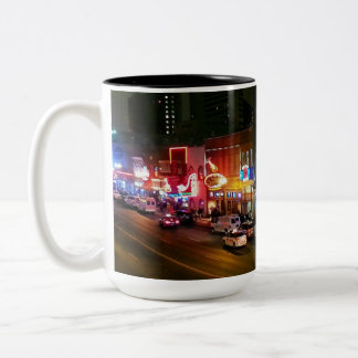Neon Nashville Tweekleurige Koffiemok