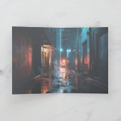 Neon Natitivity Blank Kaart (Binnen)