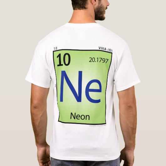 Neon (Ne) Element T-Shirt (Achterkant)