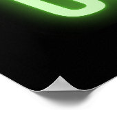 Neon Neondle Bowl Open Sign Poster (Hoek)