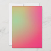 Neon Nerf Battle Dart Gun Game Birthday Boy Kaart (Achterkant)