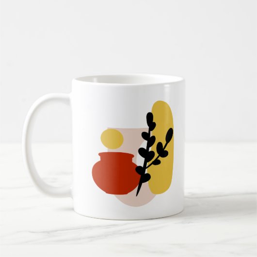 Neon Nevel Koffiemok (Links)