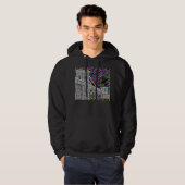 Neon new york bridge hoodie (Voorkant volledig)