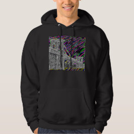 Neon new york bridge hoodie