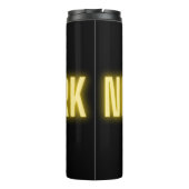 Neon New York en  schoonheden Thermosbeker (Achterkant)