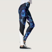 Neon Nexus: verweven techno-organische structuur Leggings (Rechts)