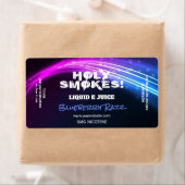 Neon Nicotine Vape E Juice Labels (Insitu)