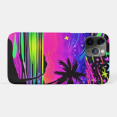Neon Night Beachscape Case-Mate iPhone Case (Achterkant (horizontaal))