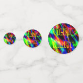 Neon Night Confetti (Achterkanten)