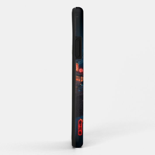 Neon Night Edo: Cyberpunk Nihonbashi & Mount Fuji Case-Mate iPhone Case (Achterkant/rechts)