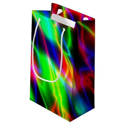 Neon Night Klein Cadeauzakje (Achterkant Gekanteld)