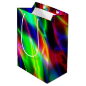 Neon Night Medium Cadeauzakje (Achterkant Gekanteld)