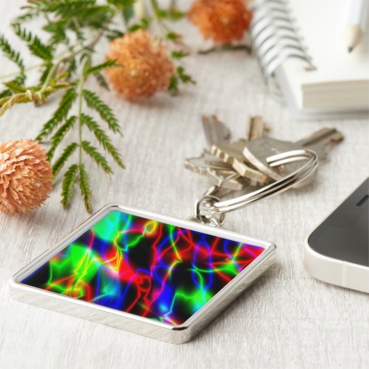 Neon Night Sleutelhanger (Zijkant)