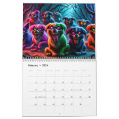 Neon Nightmares: Een griezelig Collectie Kalender (Feb 2026)